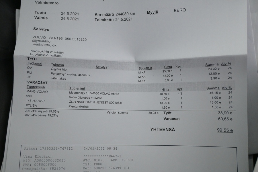 Volvo S40 vaihtoauto