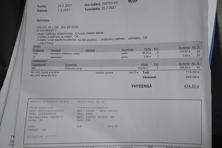 Volvo S40 vaihtoauto