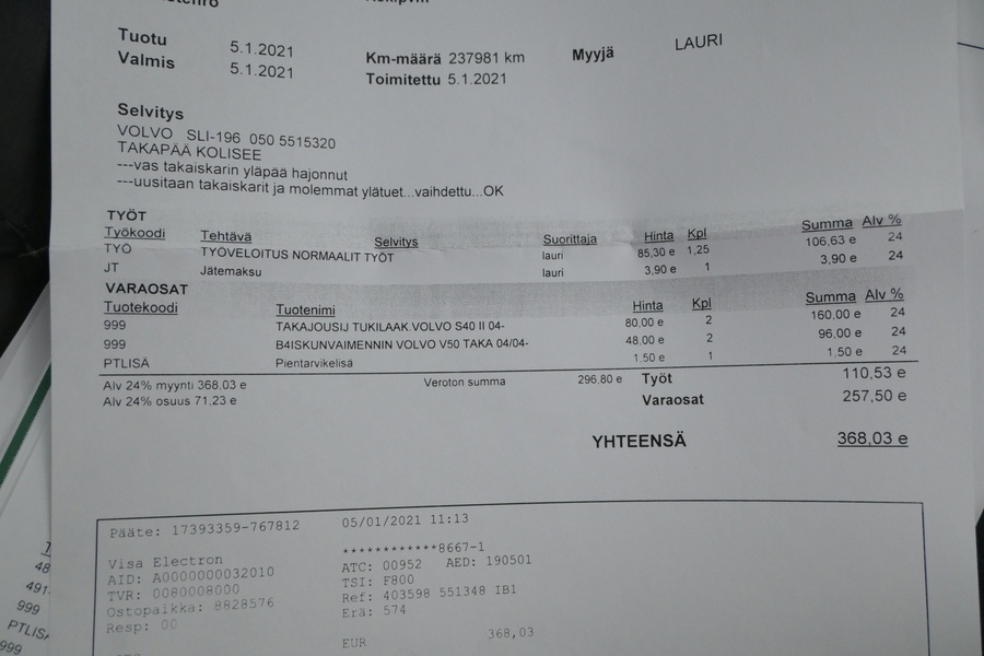 Volvo S40 vaihtoauto