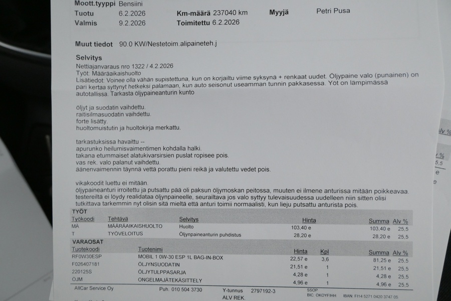 Volkswagen Golf vaihtoauto