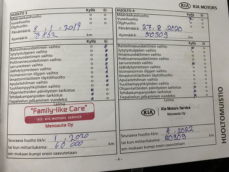 Kia Sorento vaihtoauto