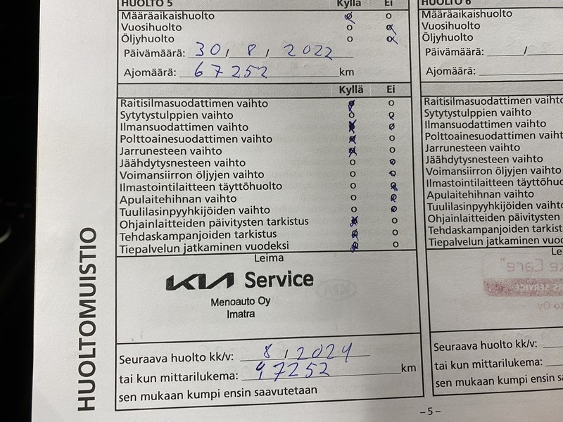 Kia Sorento vaihtoauto