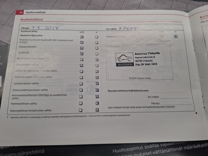 Skoda Fabia vaihtoauto