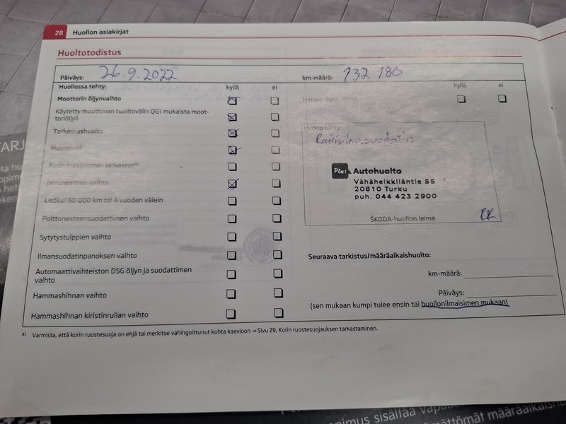 Skoda Fabia vaihtoauto