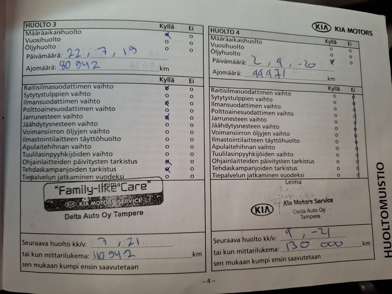 Kia Sportage vaihtoauto