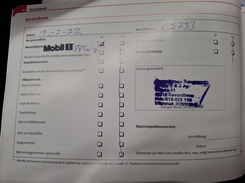 Skoda Octavia vaihtoauto