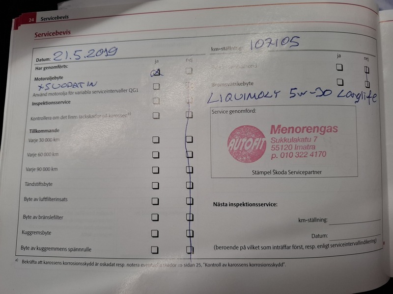 Skoda Octavia vaihtoauto