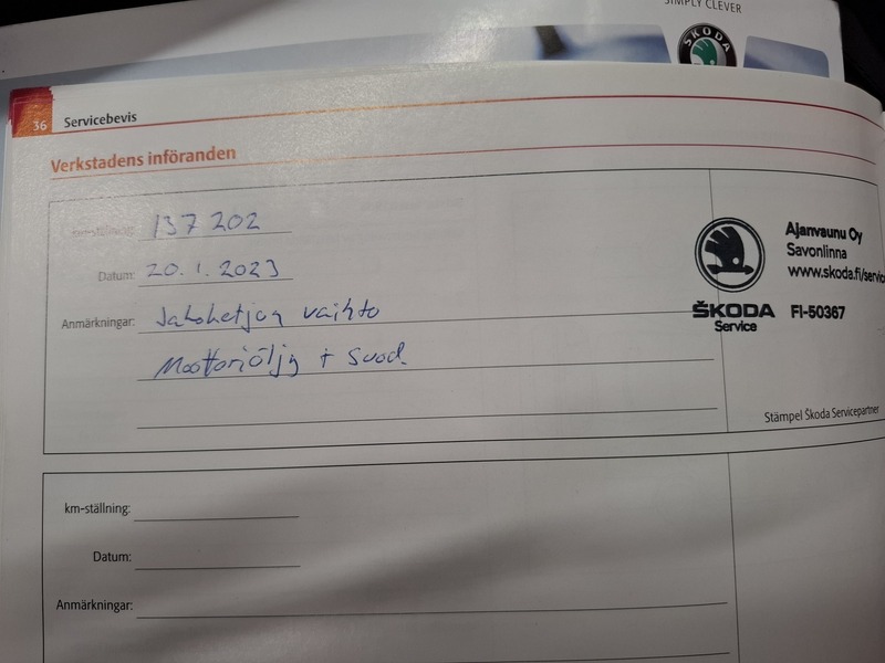 Skoda Octavia vaihtoauto