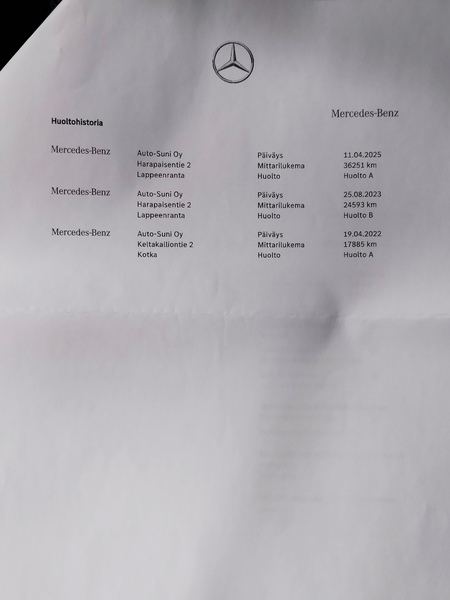 Mercedes-Benz A vaihtoauto