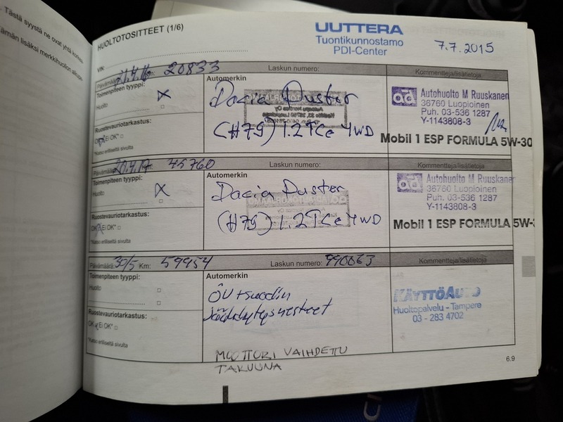 Dacia Duster vaihtoauto