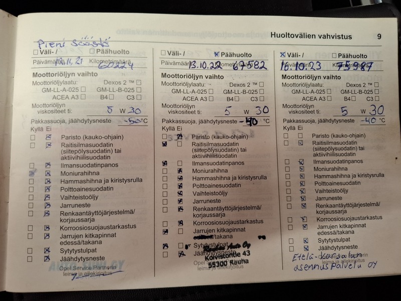 Opel Astra vaihtoauto