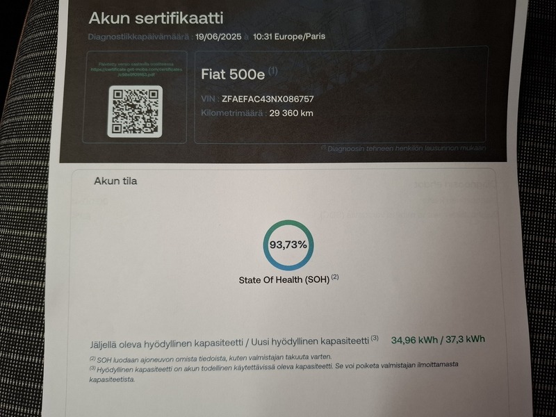 Fiat 500e vaihtoauto