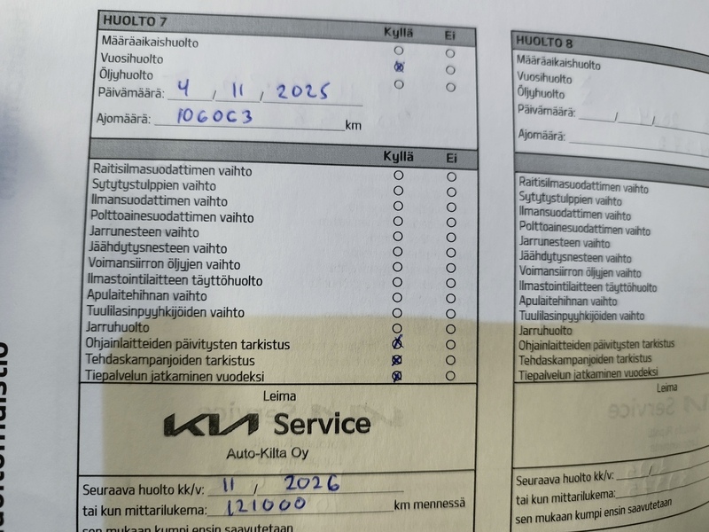 Kia Optima vaihtoauto