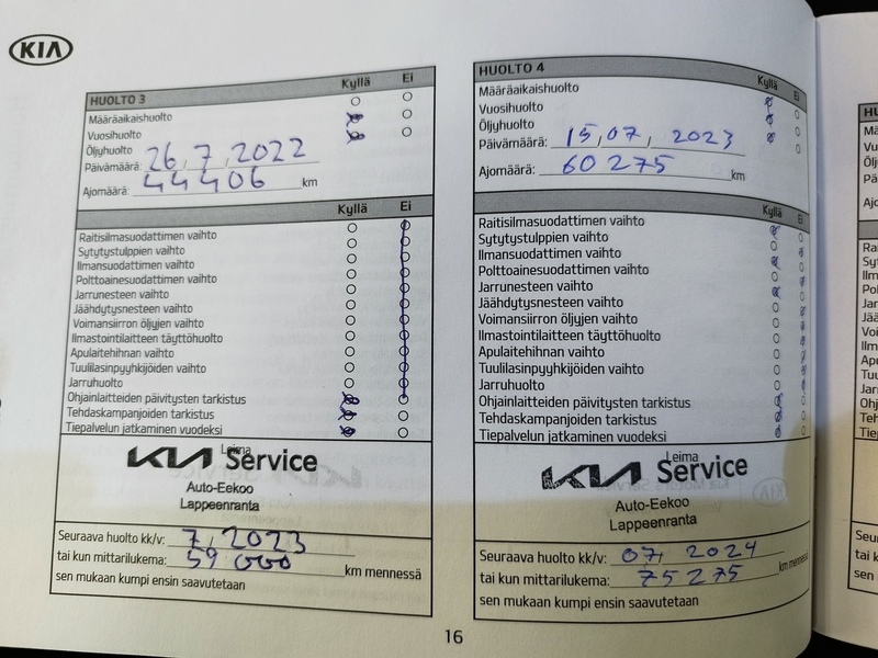 Kia Optima vaihtoauto