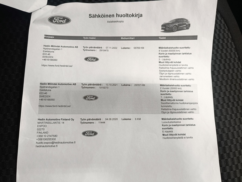 Ford Puma vaihtoauto