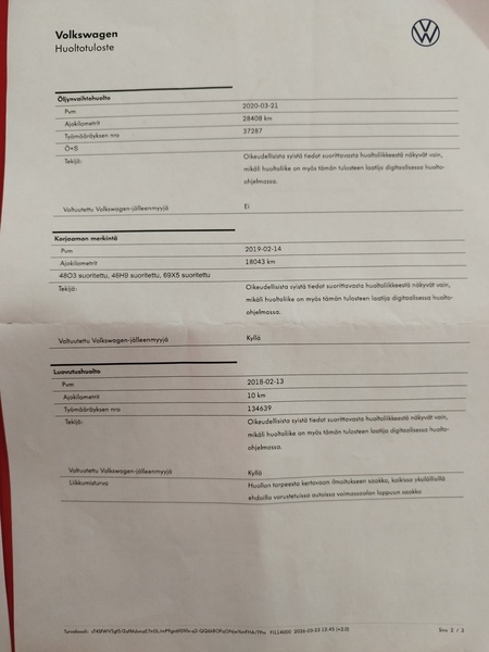 Volkswagen Polo vaihtoauto