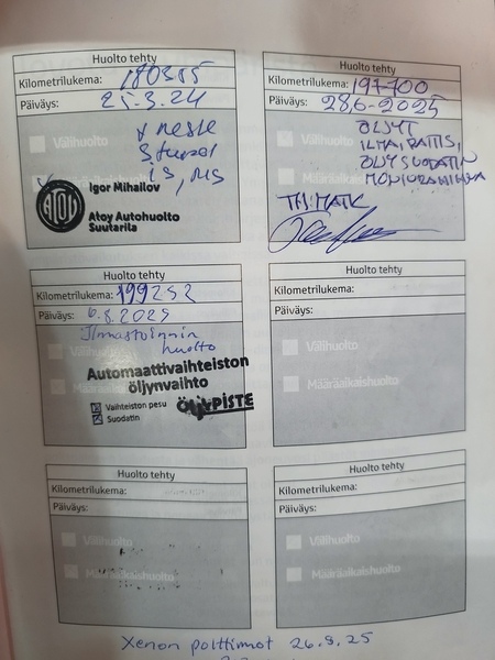 Toyota Avensis vaihtoauto