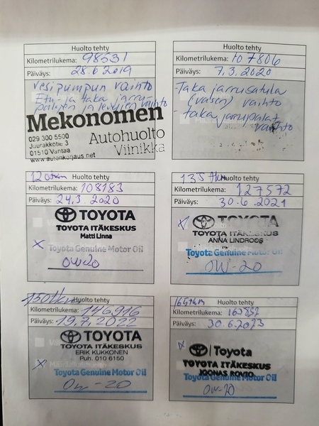 Toyota Avensis vaihtoauto