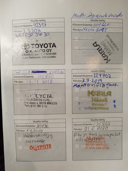 Toyota Avensis vaihtoauto