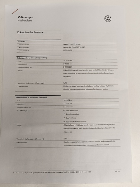 Volkswagen Golf vaihtoauto