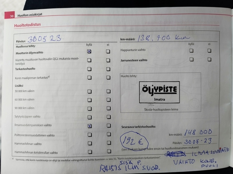 Skoda Octavia vaihtoauto