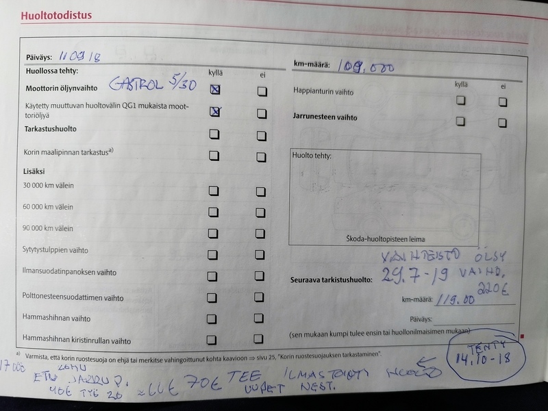 Skoda Octavia vaihtoauto