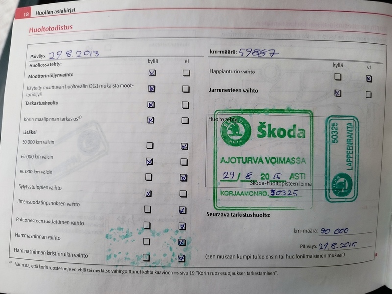 Skoda Octavia vaihtoauto