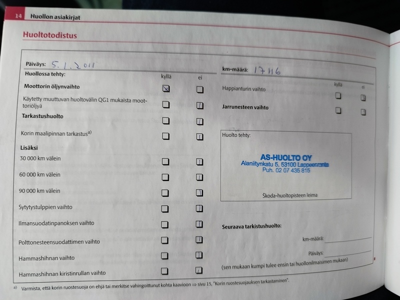 Skoda Octavia vaihtoauto