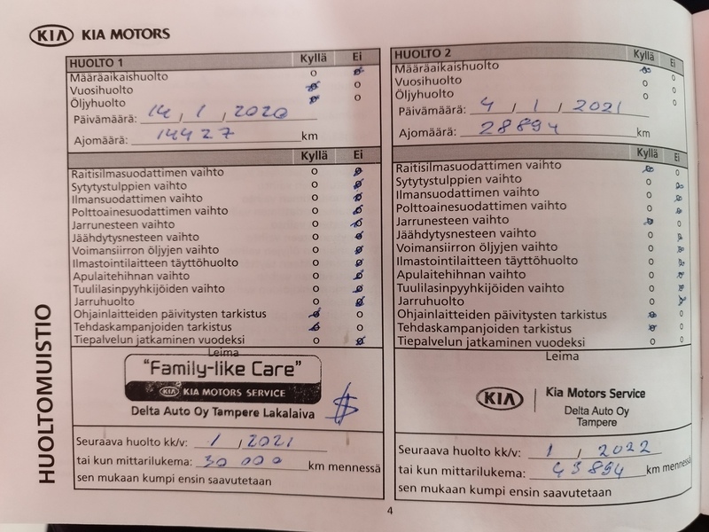 Kia Rio vaihtoauto