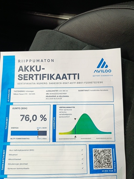 Volkswagen Passat vaihtoauto