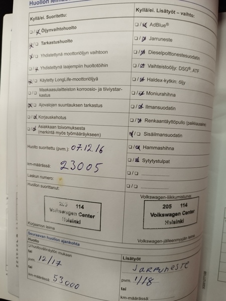 Volkswagen Golf vaihtoauto