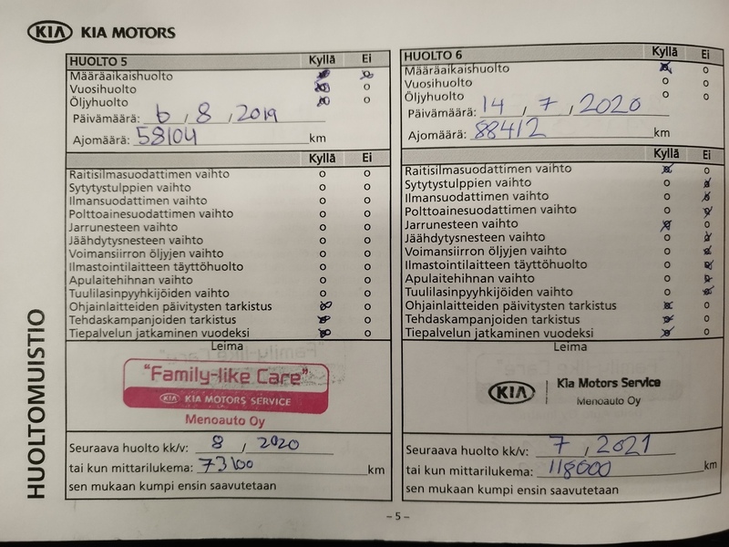 Kia Rio vaihtoauto