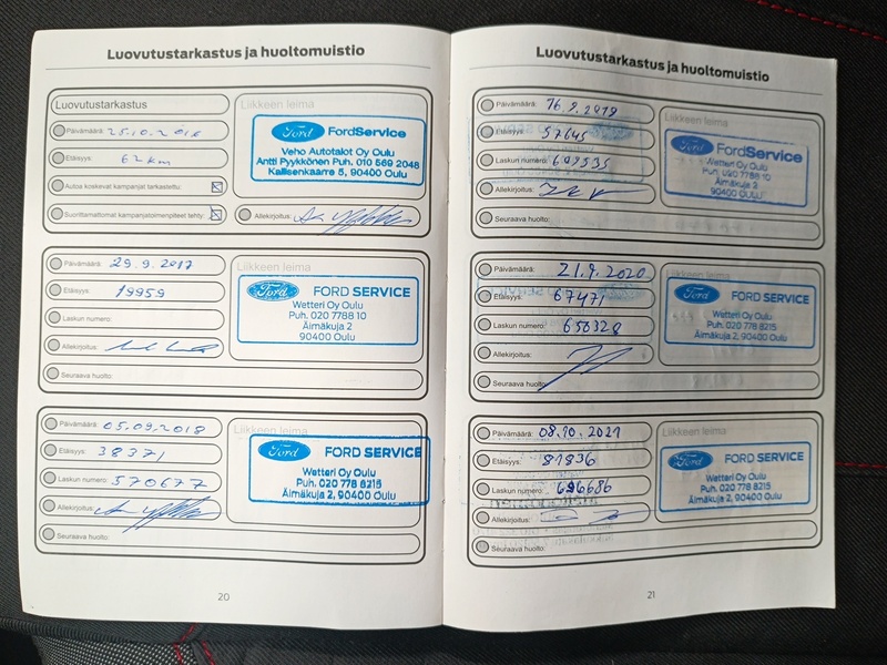 Ford Fiesta vaihtoauto