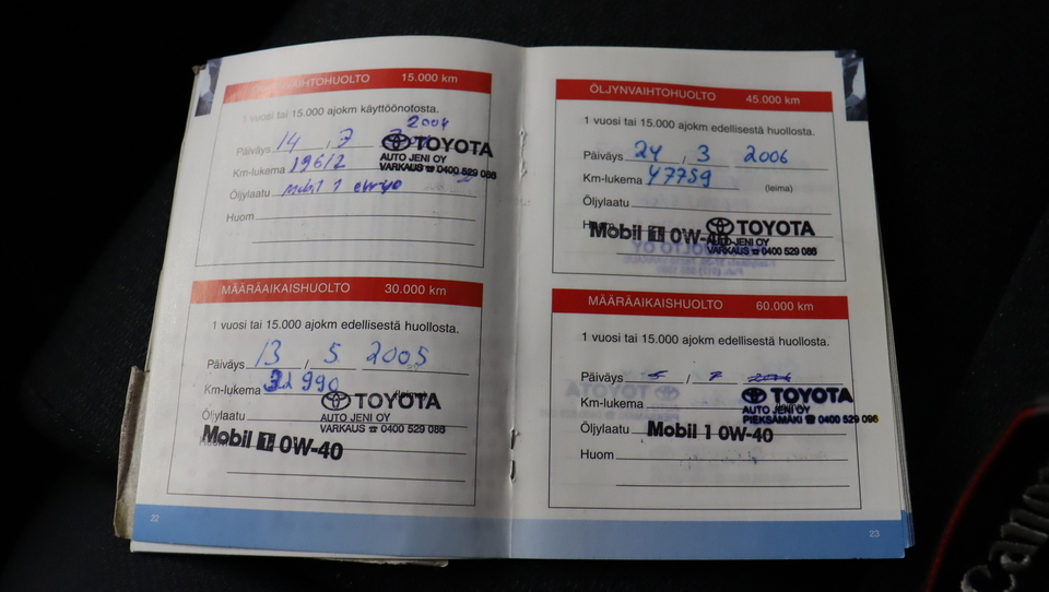 Toyota Avensis vaihtoauto