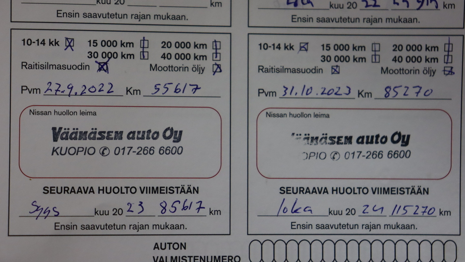 Nissan Qashqai vaihtoauto