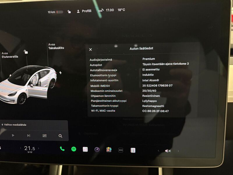 Tesla Model 3 vaihtoauto