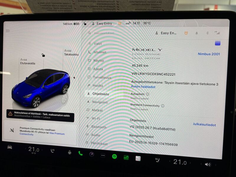 Tesla Model Y vaihtoauto