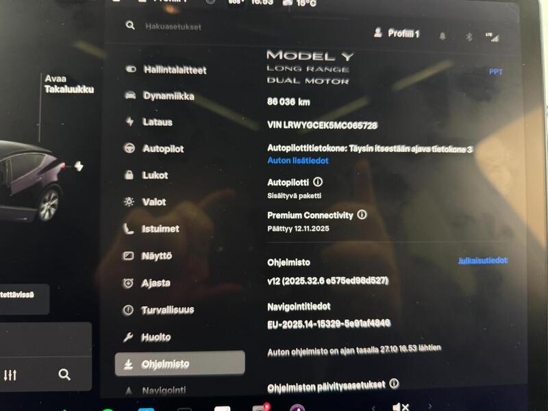 Tesla Model Y vaihtoauto