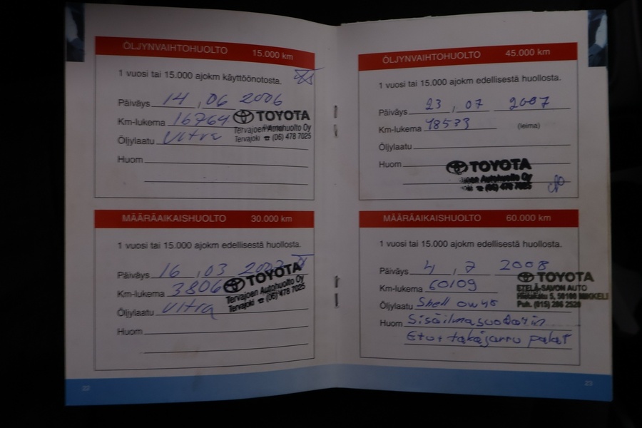 Toyota Corolla vaihtoauto