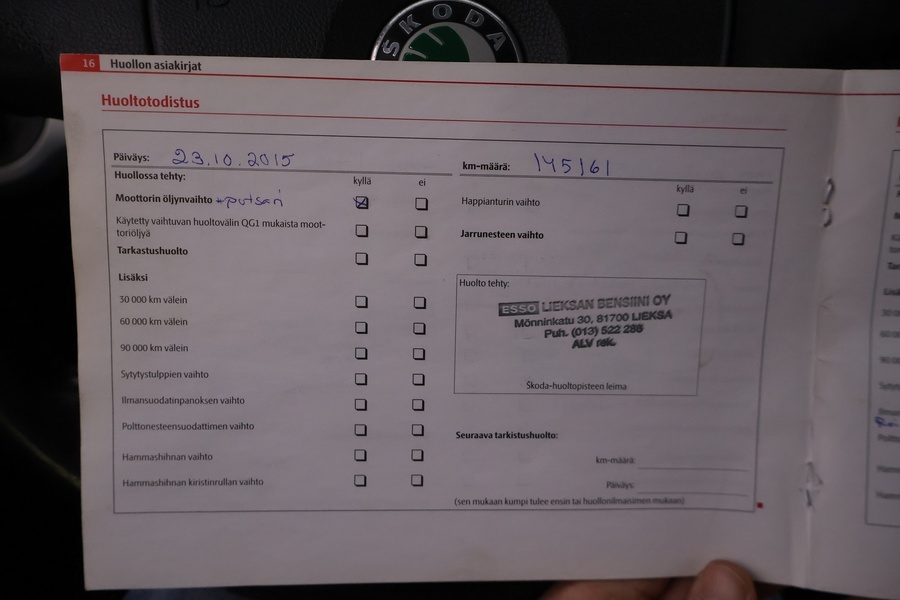 Skoda Octavia vaihtoauto