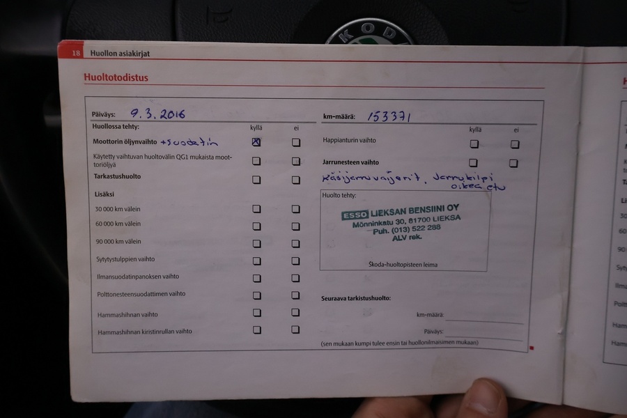 Skoda Octavia vaihtoauto