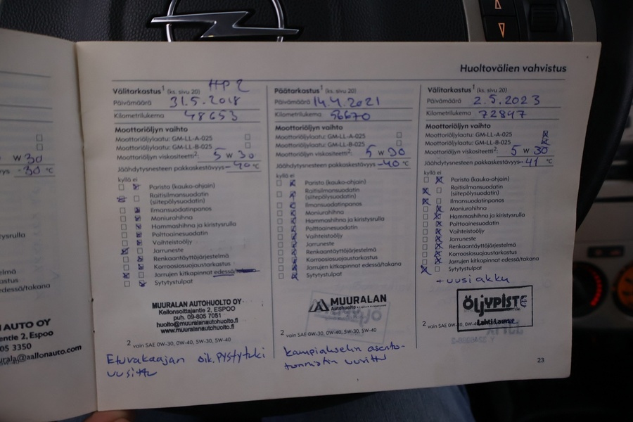 Opel Corsa vaihtoauto