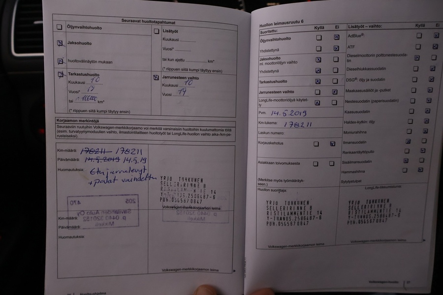 Volkswagen Touran vaihtoauto