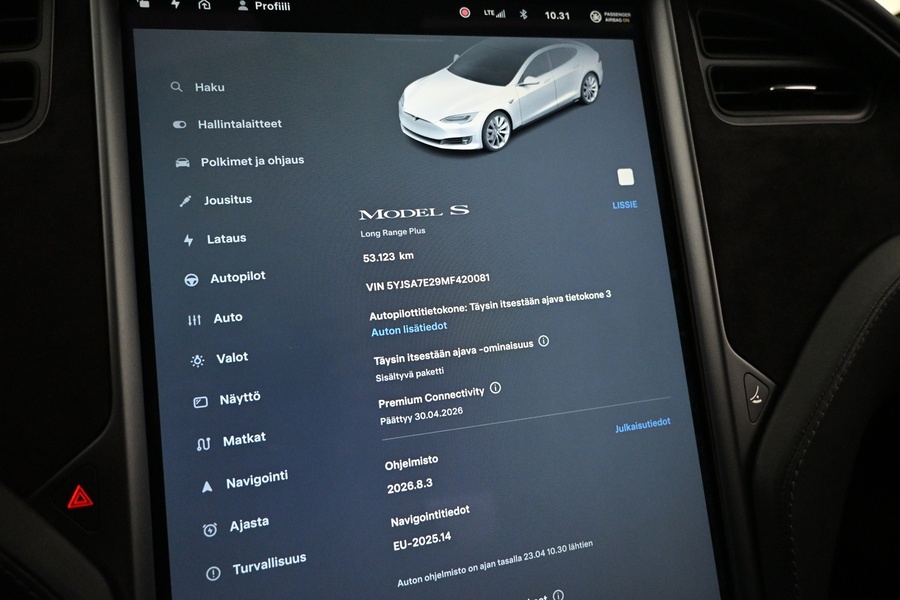 Tesla Model S vaihtoauto