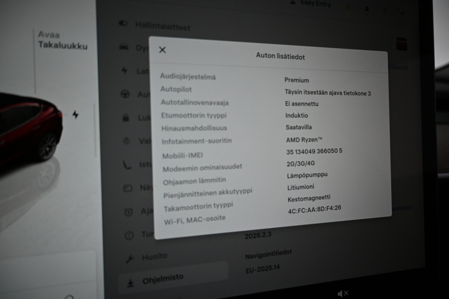 Tesla Model 3 vaihtoauto