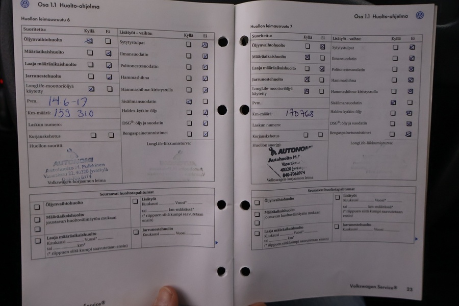 Volkswagen Touran vaihtoauto