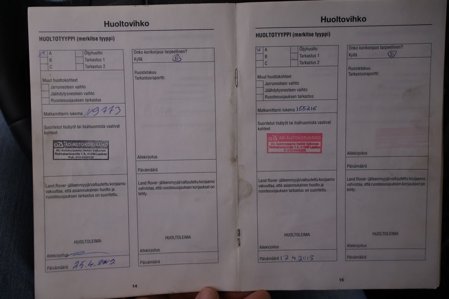 Land Rover Freelander vaihtoauto