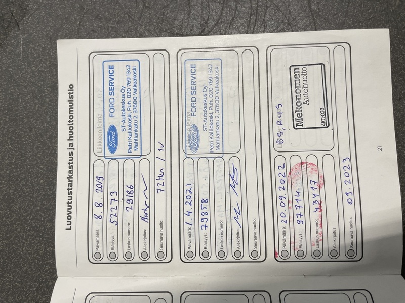 Ford Mondeo vaihtoauto