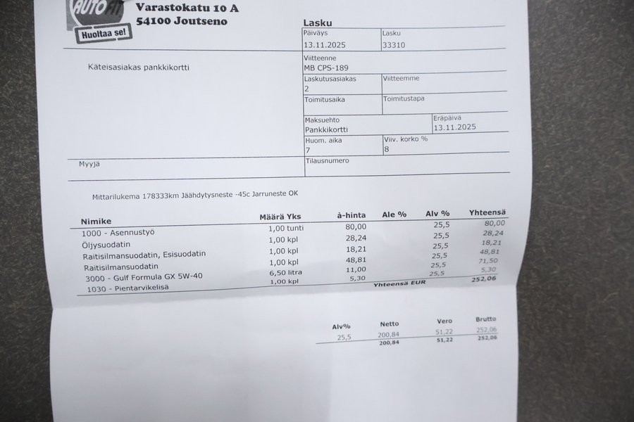 Mercedes-Benz C vaihtoauto