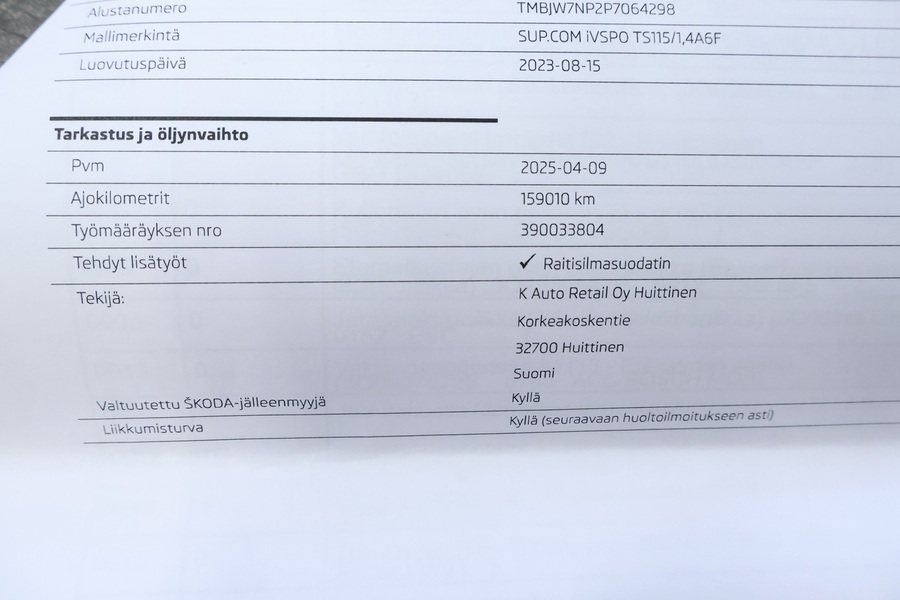 Skoda Superb vaihtoauto